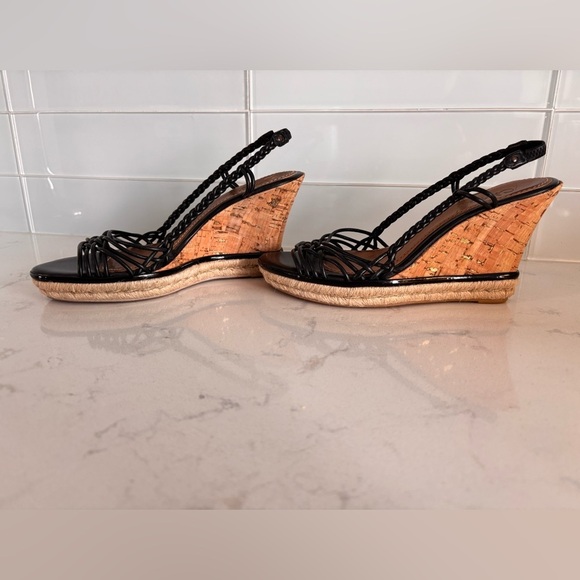 Cole Haan Black Slingback Sandals - Picture 7 of 9